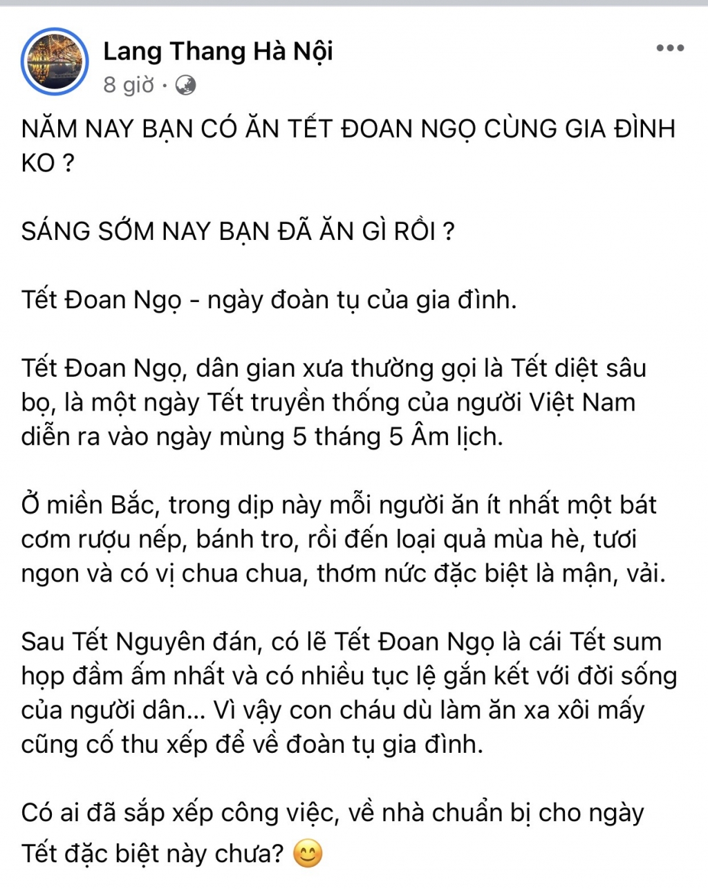 Tết Đoan ngọ và những câu chuyện thú vị của giới trẻ