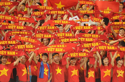 Người hâm mộ luôn đồng hành và ủng hộ đội tuyển Việt Nam