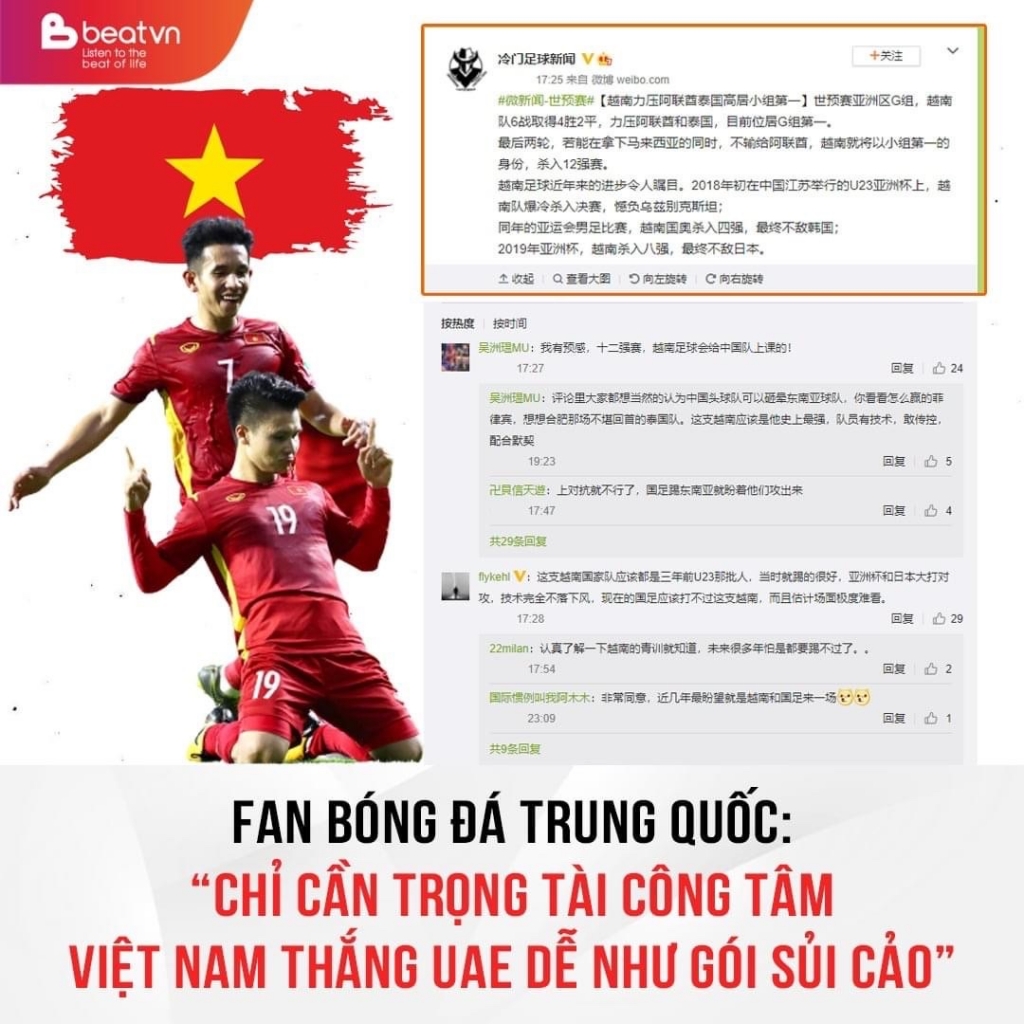 CĐV nhiều nước gửi lời chúc đến đội tuyển bóng đá Việt Nam