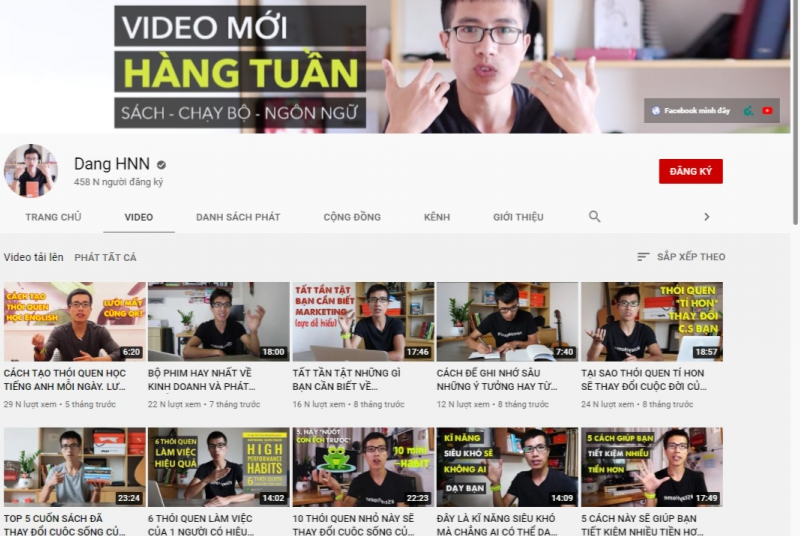 Những kênh YouTube thú vị tạo động lực và cảm hứng cho giới trẻ