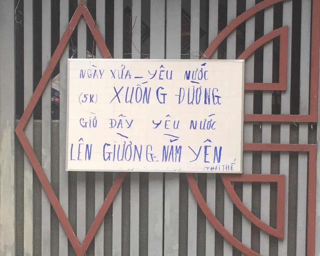 Chống dịch kiểu người trẻ Hà thành với những thông điệp ý nghĩa