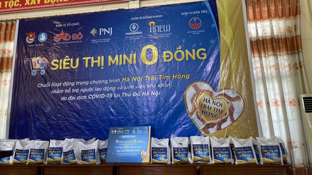 Huyện Mỹ Đức khai trương siêu thị mini 0 đồng