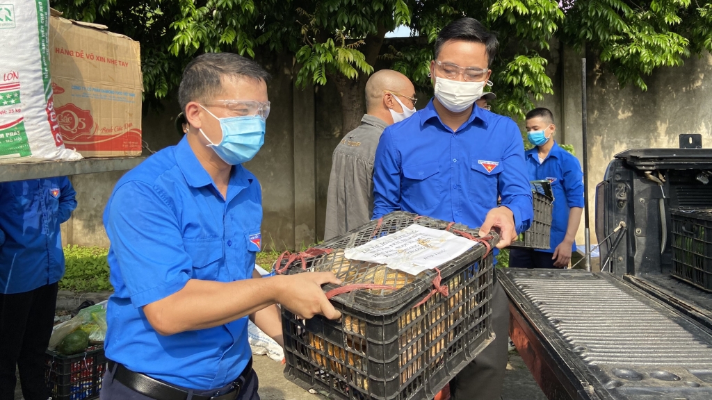 Thủ đô đón nhận 60 tấn thực phẩm Nhân dân Hà Giang gửi tặng