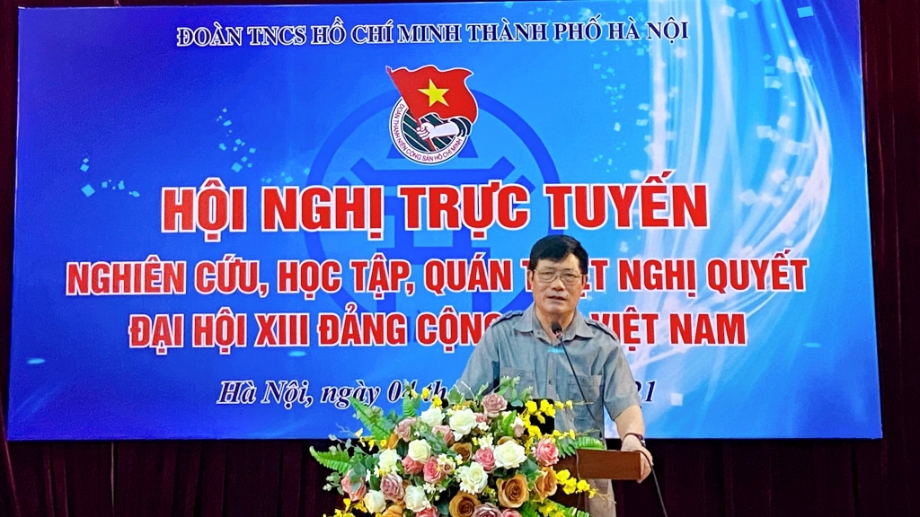 Hội nghị trực tuyến học tập, quán triệt Nghị quyết Đại hội Đảng lần thứ XIII