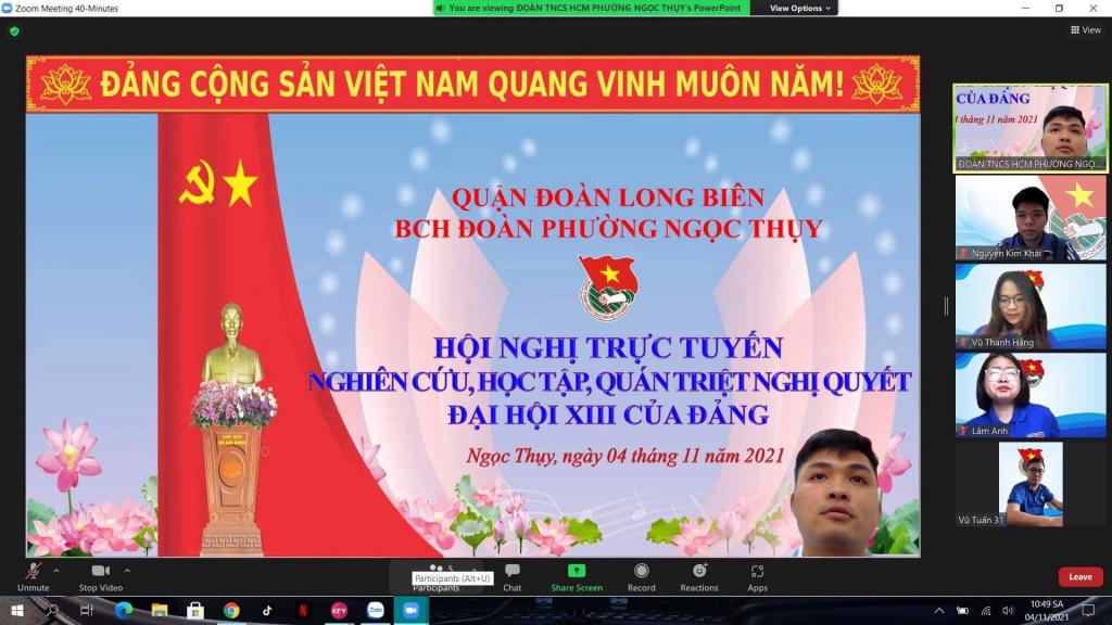 Thành đoàn Hà Nội tổ chức hội nghị học tập, quán triệt Nghị quyết Đại hội Đảng lần thứ XIII