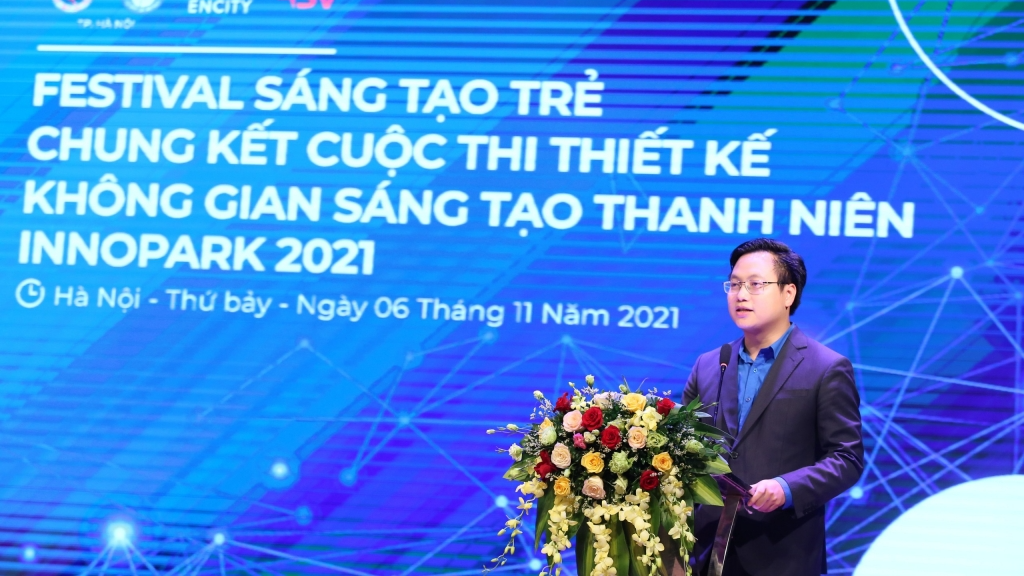 Khai mạc Festival sáng tạo trẻ và Chung kết cuộc thi thiết kế không gian sáng tạo thanh niên Innopark 2021