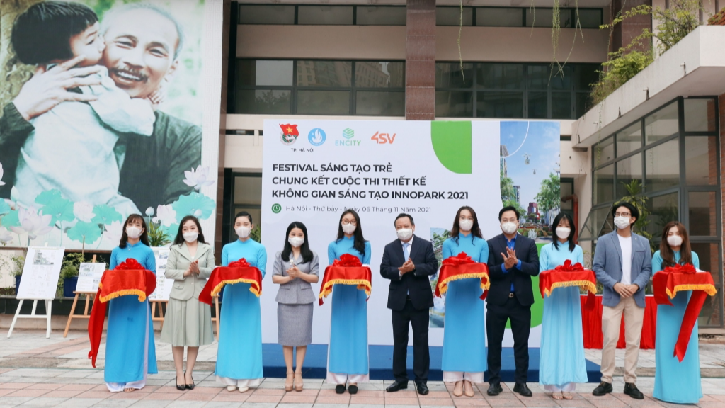 Khai mạc Festival sáng tạo trẻ và Chung kết cuộc thi thiết kế không gian sáng tạo thanh niên Innopark 2021