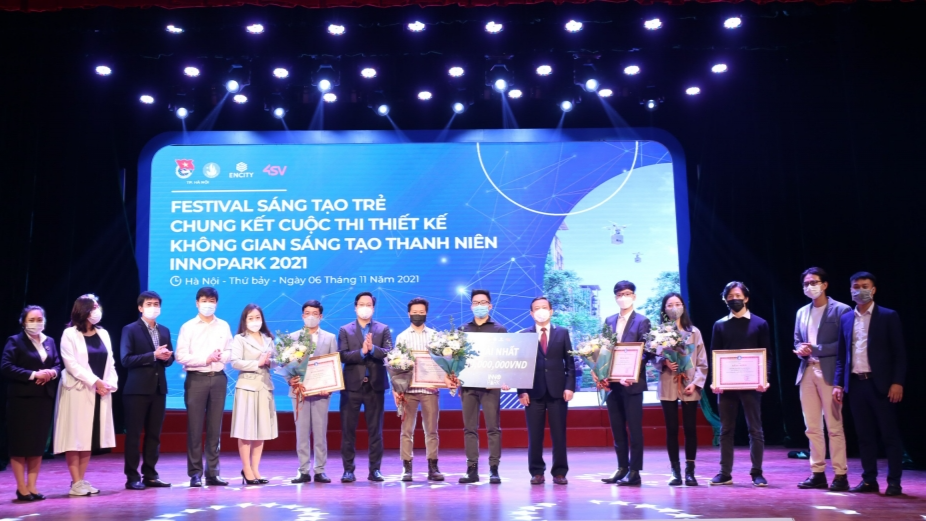 Khai mạc Festival sáng tạo trẻ và Chung kết cuộc thi thiết kế không gian sáng tạo thanh niên Innopark 2021