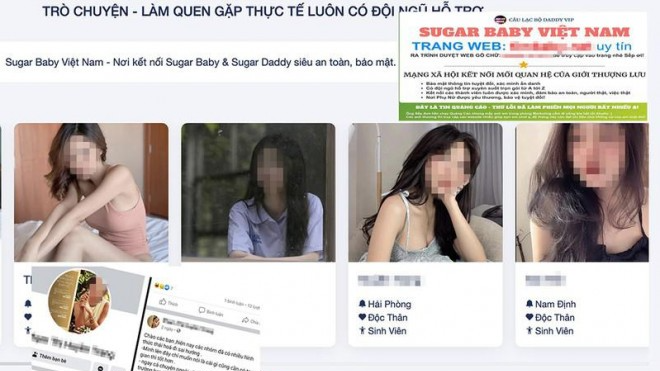 Mạng xã hội tràn ngập trở lại các nội dung độc hại mang tên “Sugar daddy - Sugar baby”