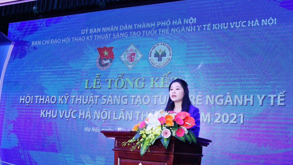 Tổng kết Hội thao Kỹ thuật sáng tạo tuổi trẻ ngành Y tế khu vực Hà Nội lần thứ 29