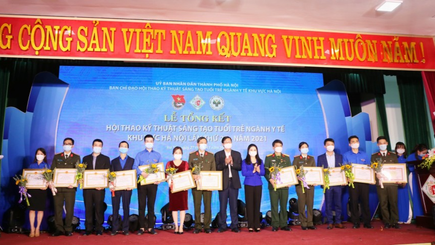 Tổng kết Hội thao Kỹ thuật sáng tạo tuổi trẻ ngành Y tế khu vực Hà Nội lần thứ 29