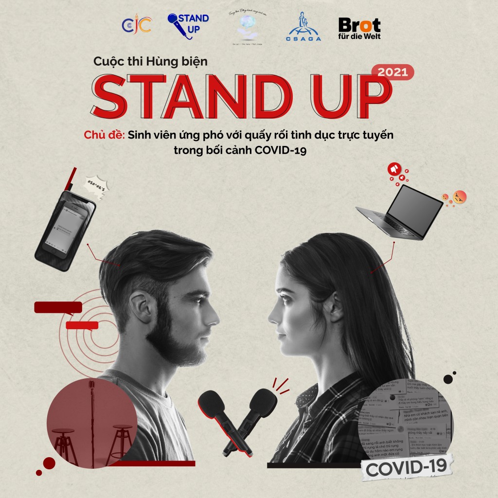 Stand Up 2021 - Sinh viên ứng phó với quấy rối tình dục trực tuyến trong bối cảnh COVID-19