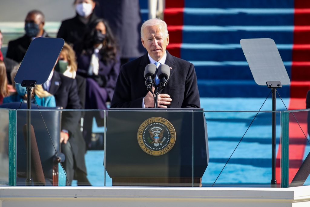 Tân Tổng thống thứ 46 của nước Mỹ Joe Biden.