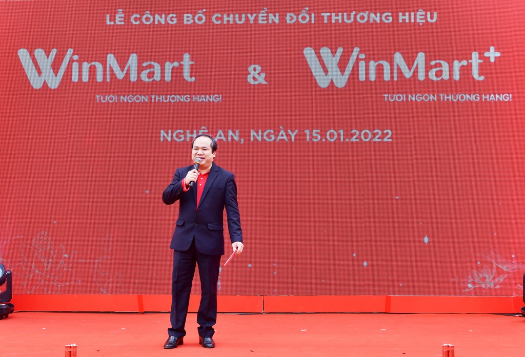 Ông Trương Công Thắng, Tổng Giám đốc công ty WinCommerce chia sẻ về lộ trình chuyển đổi thương hiệu WinMart
