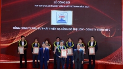 UDIC được xếp hạng top 500 doanh nghiệp lớn nhất Việt Nam 2021