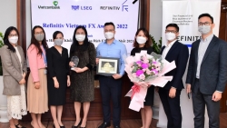 Vietcombank nhận giải thưởng Refinitiv Vietnam FX Award với danh hiệu Best FXall Taker