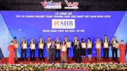 SHB được vinh danh Top 50 doanh nghiệp tăng trưởng xuất sắc nhất Việt Nam 4 năm liên tiếp