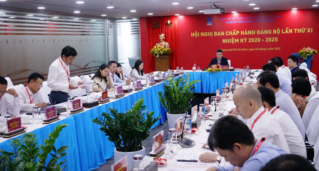 Hội nghị Ban Chấp hành Đảng bộ PV GAS lần thứ XI, nhiệm kỳ 2020-2025