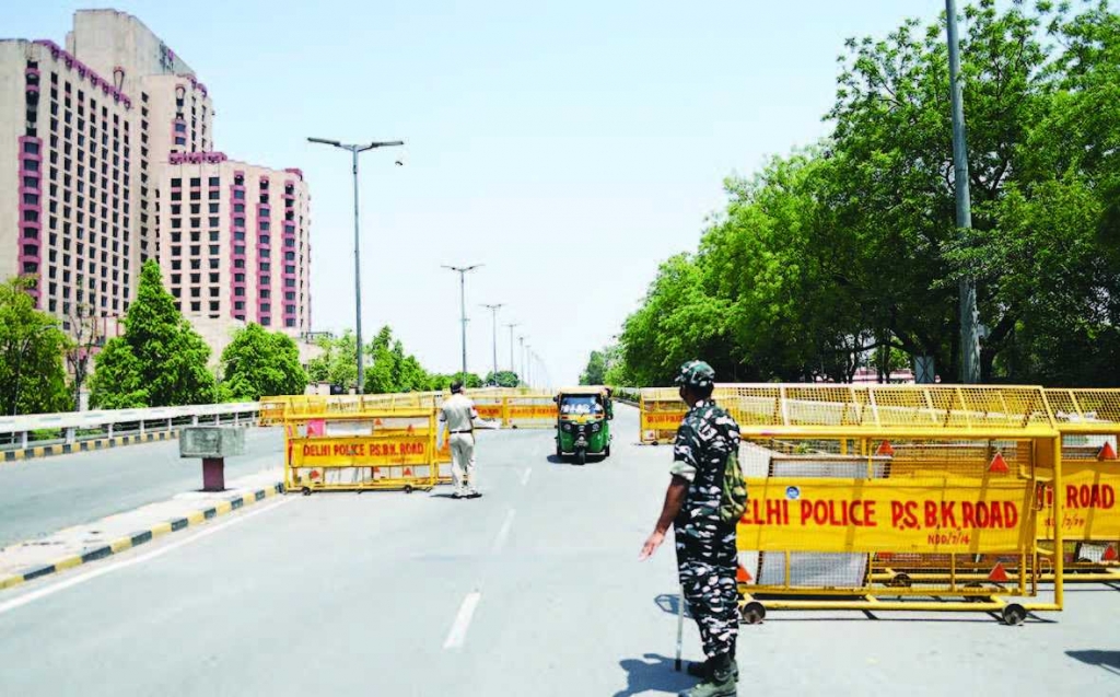 Thủ đô New Delhi gia hạn phong tỏa thêm một tuần (Ảnh: AFP)