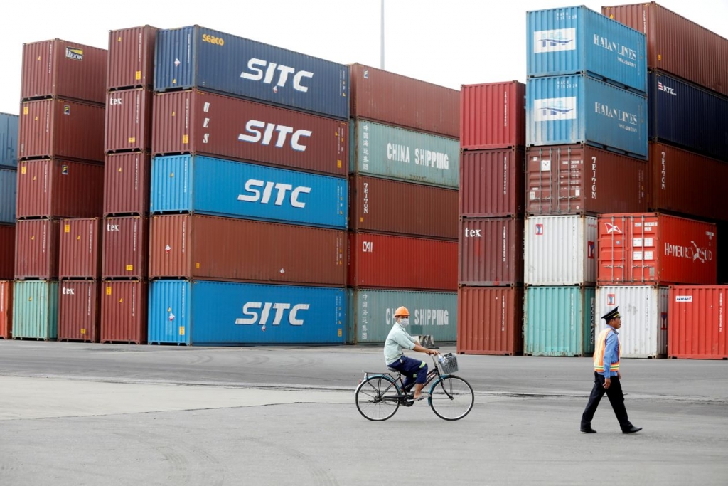 Hoạt động xuất khẩu sang Mỹ của Việt Nam được dự đoán sẽ còn giữ mức cao trong thời gian tới (Ảnh: Reuters)