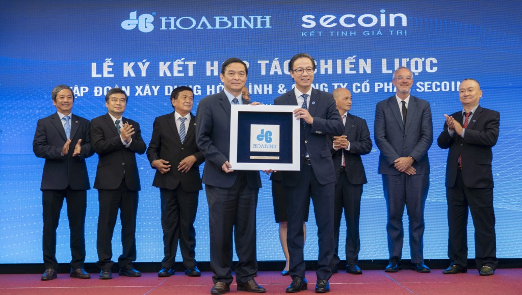 Tập đoàn Xây dựng Hòa Bình và Công ty Cổ phần Secoin ký kết hợp tác chiến lược 