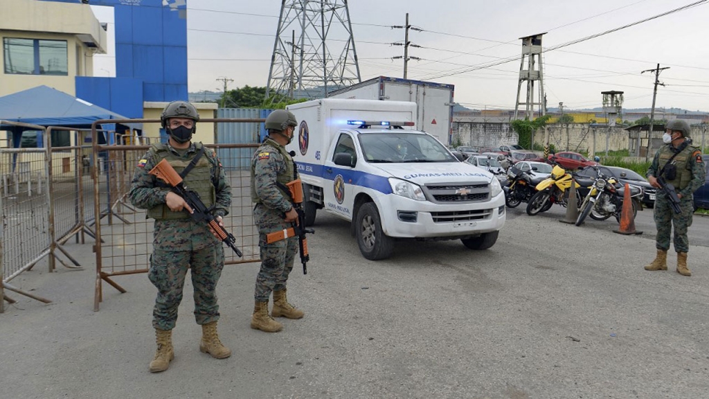  Bạo loạn trong nhà tù Ecuador khiến 18 người thiệt mạng (Ảnh: AFP)