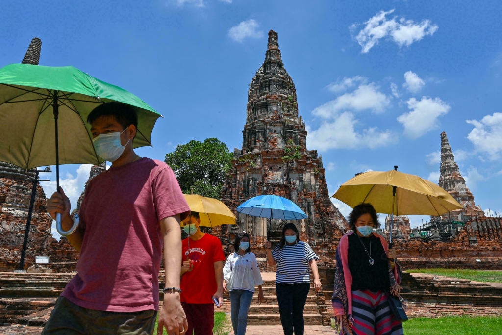 Bangkok và các 4 tỉnh khác sẽ mở cửa đón các du khách đủ điều kiện từ tháng 10 (Ảnh: AFP)