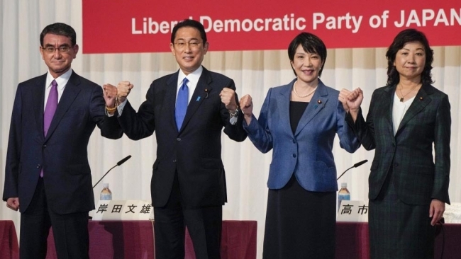 4 ứng cử viên cho chức thủ tướng Nhật Bản