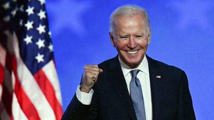 Ông Joe Biden chính thức trở thành Tổng thống thứ 46 của Mỹ (Ảnh: Getty)