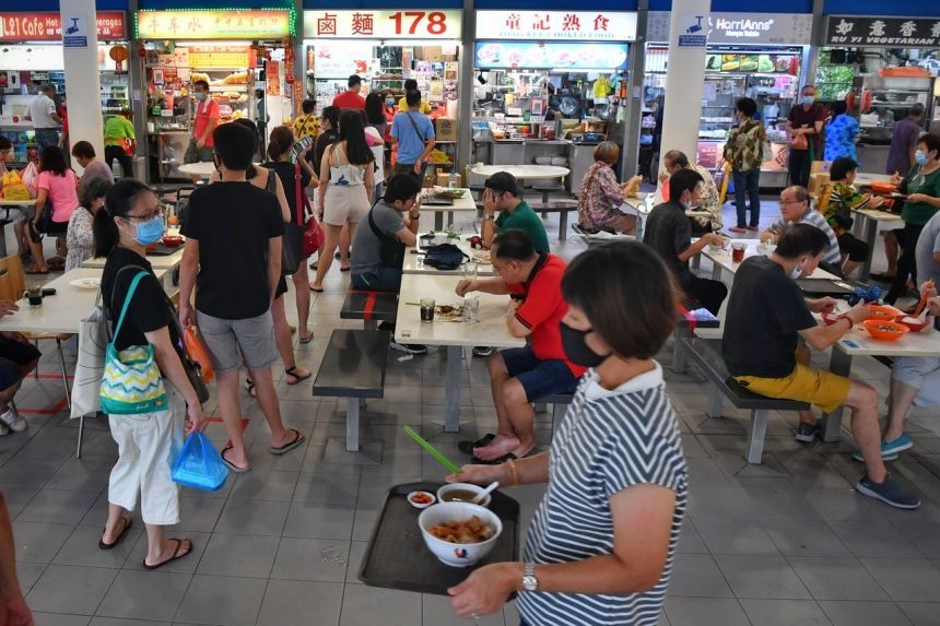  “Văn hóa ẩm thực Hawker” của Singapore trở thành di sản văn hóa phi vật thể của nhân loại (Ảnh: Straitstimes)