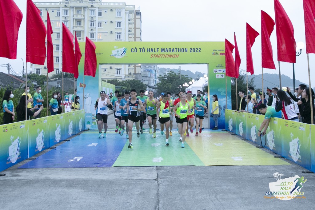 Giải Marathon thu hút 500 VĐV đăng ký tham gia.