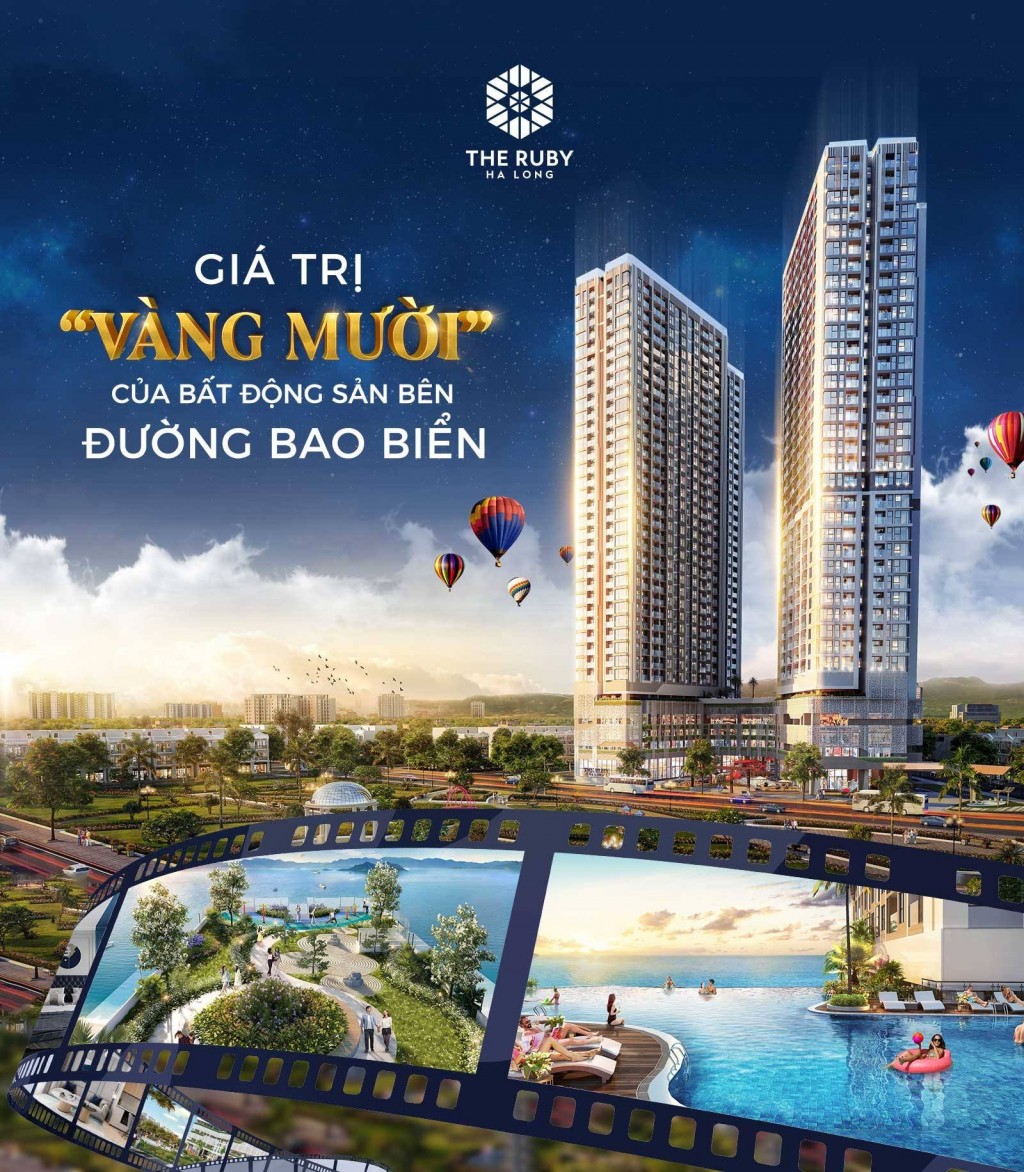 Đặc quyền mở cửa sổ là thấy biển, vài bước chân là đến đường bao biển là đặc sản riêng của chủ nhân sở hữu căn hộ cao cấp gần kề đường bao biển 