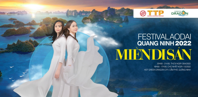 Festival Áo dài Quảng Ninh diễn ra trong 2 ngày 29/4 và 1/5.