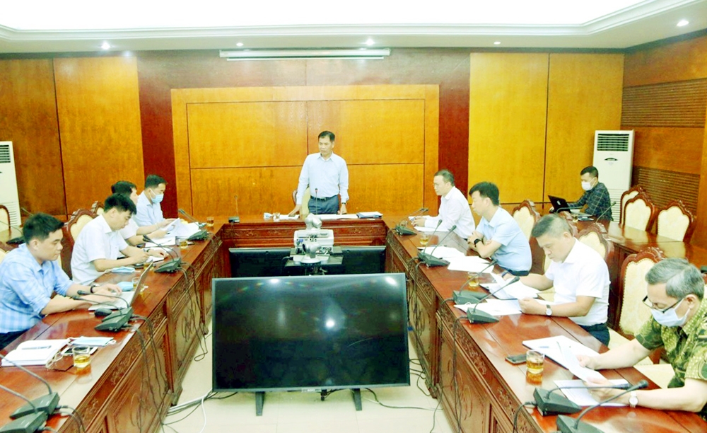 Ông Trần Đức Phấn, Phó Tổng cục trưởng phụ trách Tổng cục TDTT đánh giá cao nỗ lực của Quảng Ninh tại buổi làm việc.