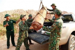 Di dời và hủy nổ thành công quả bom nặng gần nửa tấn