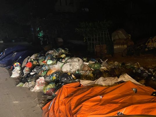 Được biết, thành phố Hạ Long mỗi ngày thải ra khoảng 300 tấn rác thải sinh hoạt. Số rác này nếu không được thu dọn sẽ nhân lên từng ngày, hoàn toàn có thể gây nên cuộc khủng hoảng môi trường Được biết, thành phố Hạ Long mỗi ngày thải ra khoảng 300 tấn rác thải sinh hoạt. Số rác này nếu không được thu dọn sẽ nhân lên từng ngày, hoàn toàn có thể gây nên cuộc khủng hoảng môi trường
