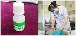 Quảng Ninh: Bệnh nhi 2 tháng tuổi nhập viện vì ngộ độc cấp do thuốc nhỏ mũi
