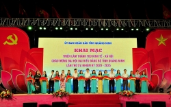 Quảng Ninh: Khai mạc Triển lãm thành tựu kinh tế - xã hội chào mừng Đại hội Đảng bộ