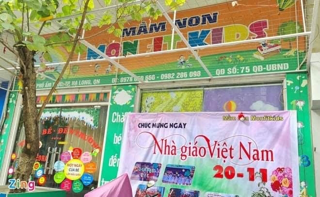 Cơ sở mầm non Monfit Kids bị đình chỉ hoạt động.