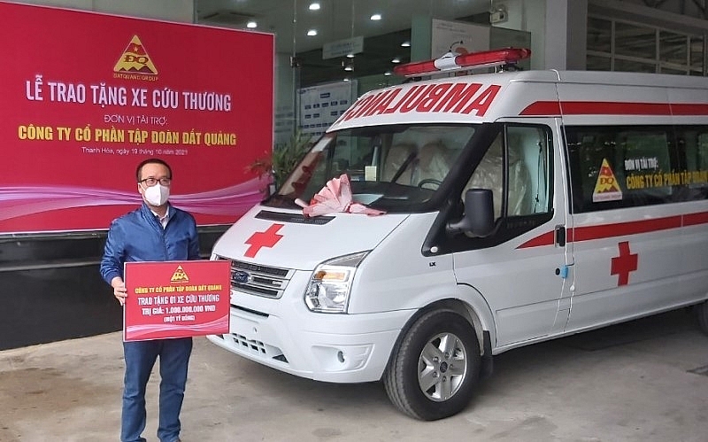 Thanh Hóa: Chung tay hỗ trợ công tác phòng dịch Covid-19 tại thị xã Bỉm Sơn