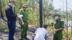 Nghệ An: Xử lý người đàn ông vứt tàn thuốc gây cháy rừng