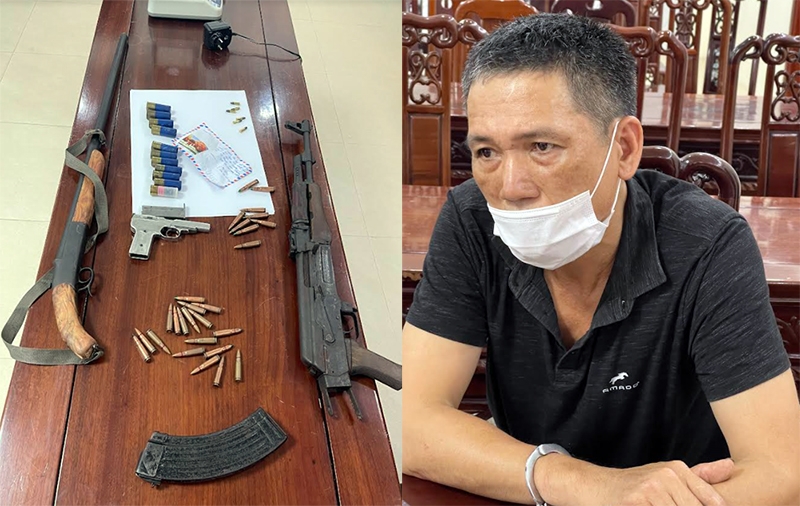 Nghệ An: Đối tượng truy nã đặc biệt nguy hiểm dùng súng cố thủ khi bị vây bắt