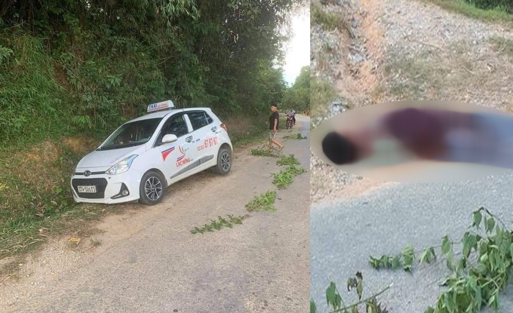 Nghệ An: Truy tìm nghi phạm liên quan đến vụ đâm chết tài xế taxi trên QL7