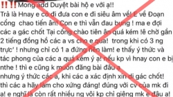 Đăng tin sai sự thật "chốt 3 người trực, 2 người chơi", một phụ nữ bị phạt 10 triệu đồng