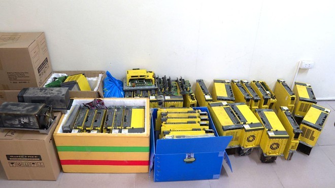 Phòng Cảnh sát hình sự Công an tỉnh Bắc Ninh đã thu hồi 40 thiết bị tang vật