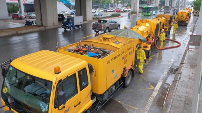 Hà Nội: Đẩy nhanh tiến độ các dự án thoát nước để xóa “điểm đen” ngập úng