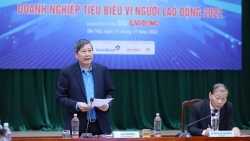 Tổng LĐLĐ Việt Nam công bố xếp hạng “Doanh nghiệp tiêu biểu vì người lao động 2022”