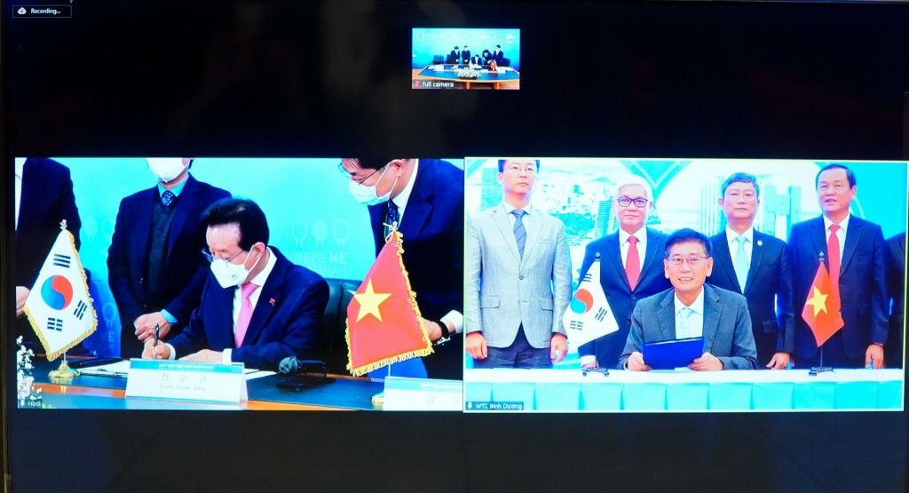 Bình Dương ký kết thoả thuận hợp tác chiến lược với quận Gangnam – Seoul (Hàn Quốc)