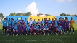 Lãnh đạo Liên đoàn Bóng đá Việt Nam động viên đội tuyển U23
