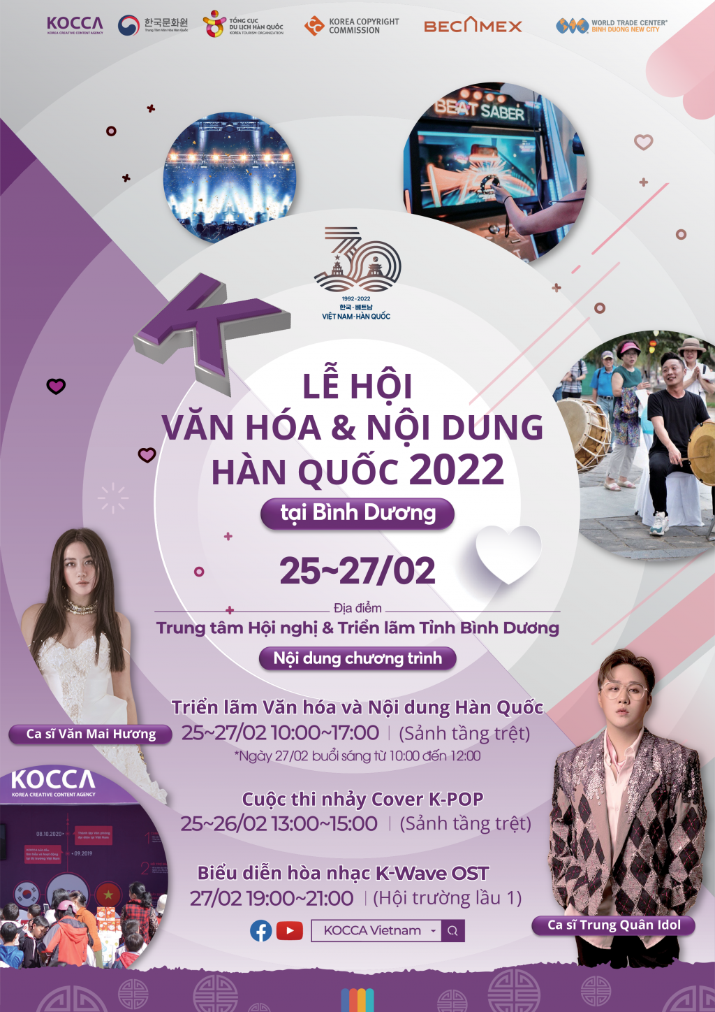 Lễ hội Văn hóa Hàn Quốc lần đầu tiên tổ chức tại tỉnh Bình Dương mang đến nhiều hoạt động thú vị